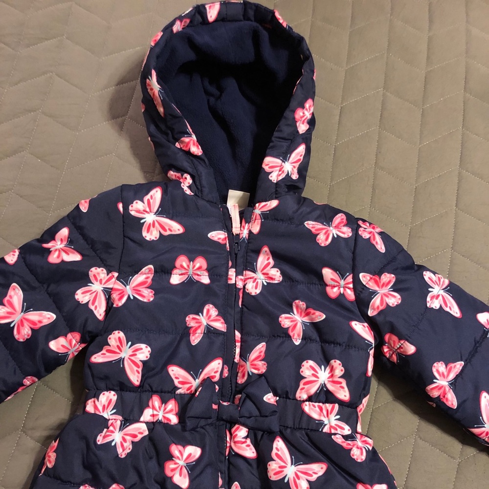 New butterfly coat for baby girl